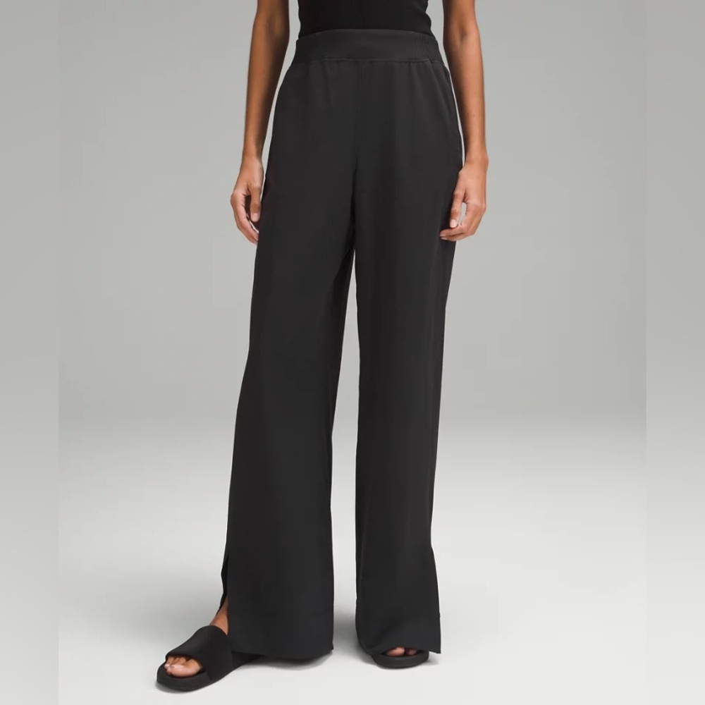 NWT Stretch Woven High-Rise Wide-Leg Pant Lululemon Sz M
